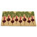 Beets Natural Fiber Printed Coir Doormat 18x30